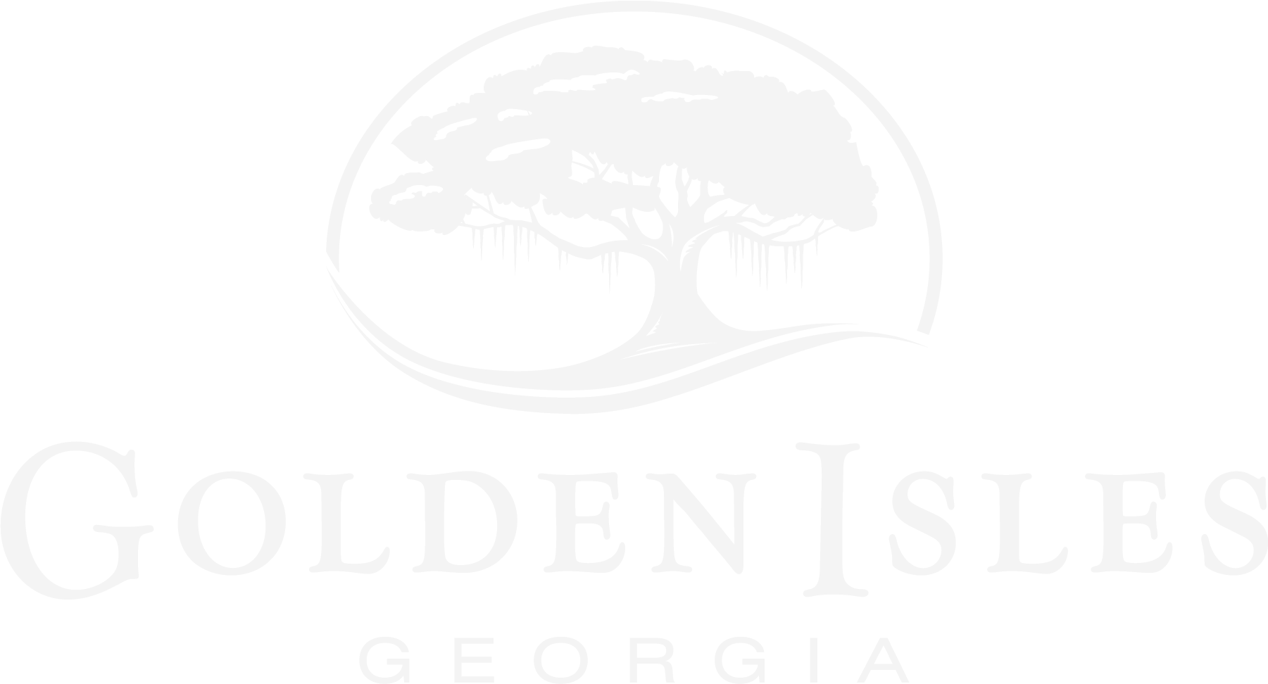 2021 Golden Isles Original Logo GA MASTER GA White